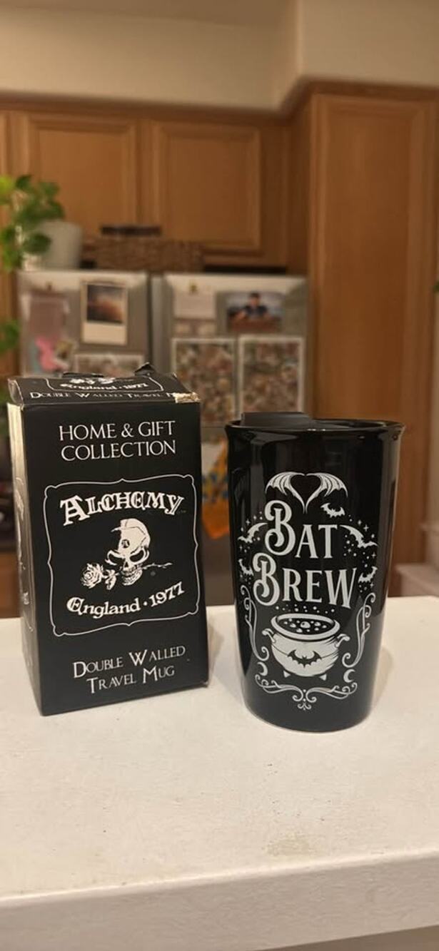 Alchemy Collection Bat Brew Travel Mug Halloween